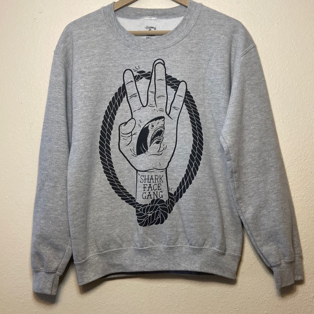 Macklemore and Ryan Lewis “shark face gang” crewneck/sweatshirt